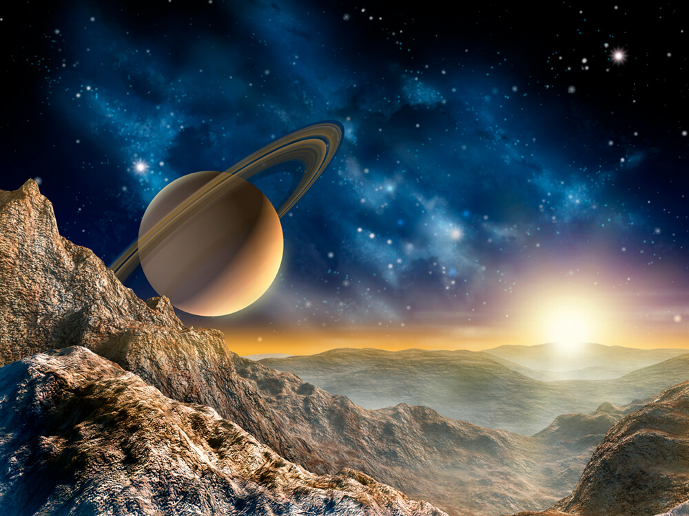 Сатурн (ширина: 4000 мм, высота: 2800 мм, количество полос: 4)